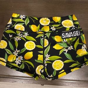 Savage barbell shorts